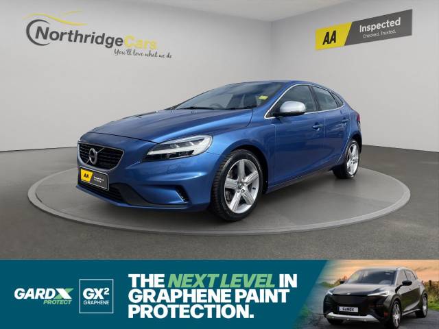 Volvo V40 2.0 T2 [122] R DESIGN Nav Plus 5dr ***Independently AA Inspected*** Hatchback Petrol Blue